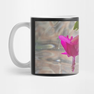 Studies in Glass Brick #3--Christmas Cactus Mug